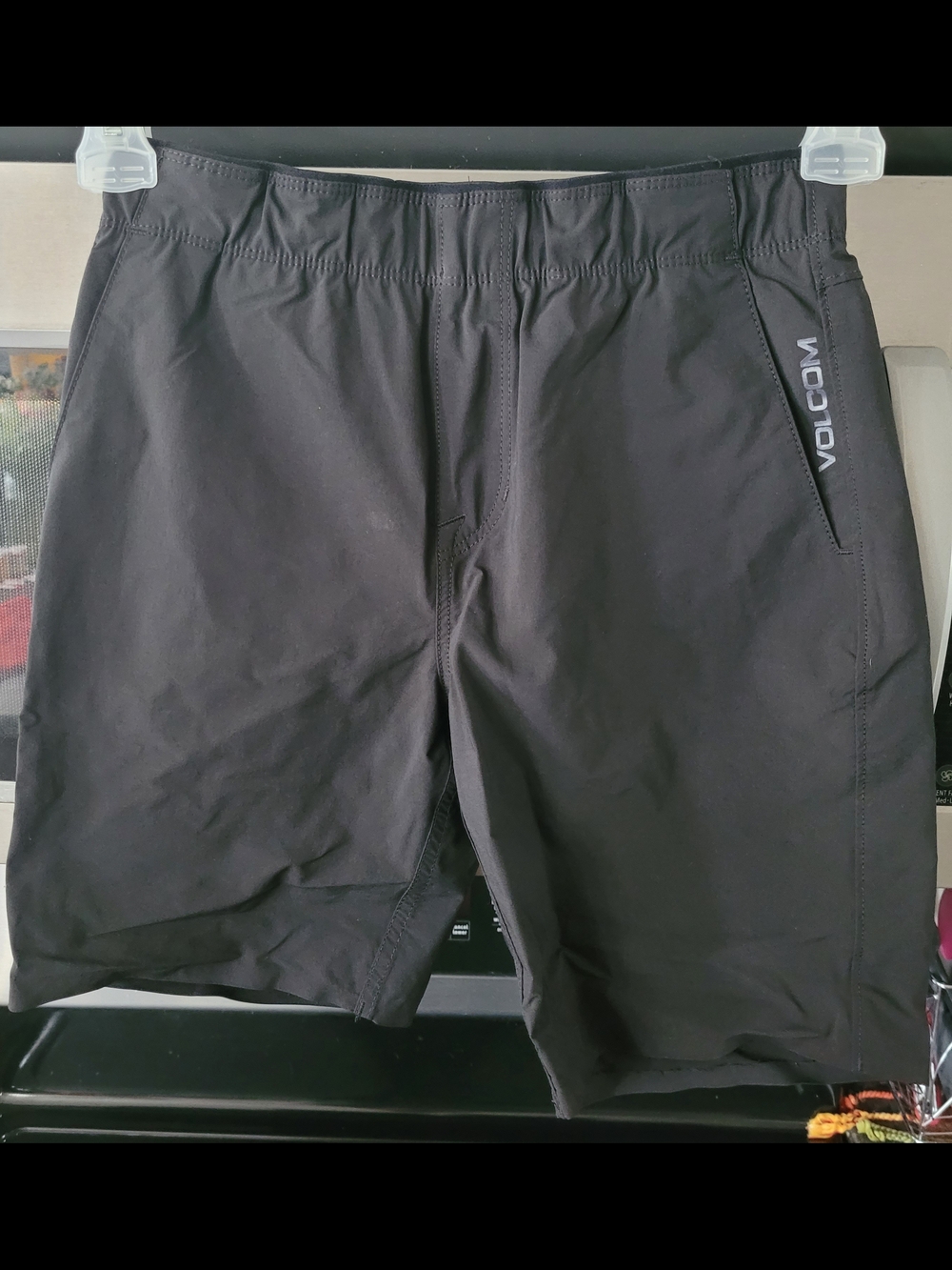 Volcom Black Kids Athletic Shorts